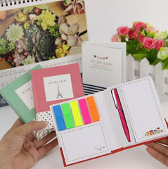 Diary Notebook Office School Supplies With Pen