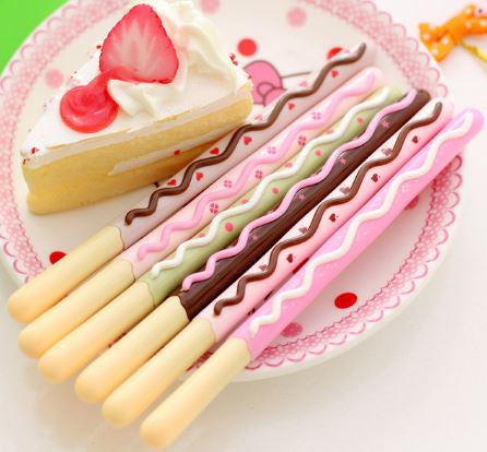 Chocolate Cake Gel Pen Set