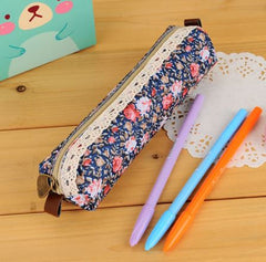 Little Flowers Multi-function Zipper Pencil Bag