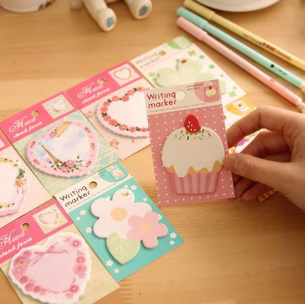 Vintage Floral Cake Planner Memo Pads