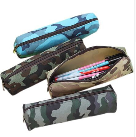 1 Pc Camouflage Pencil Case