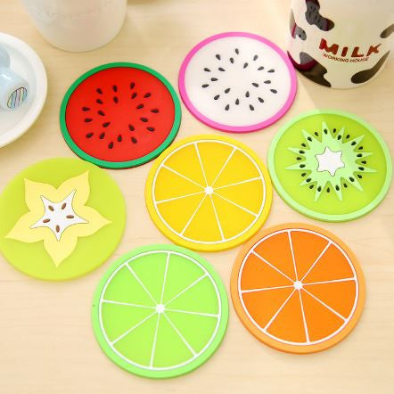 Mug Fruit Colorful Placemats