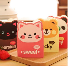 Animal Panda Cat Bear Mini Notepad