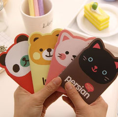 Animal Panda Cat Bear Mini Notepad