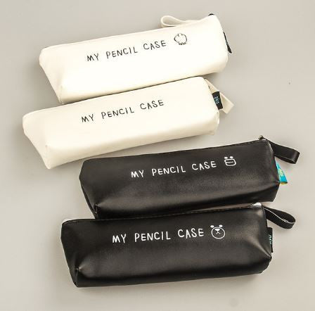 Classical Black And White Pencil Case