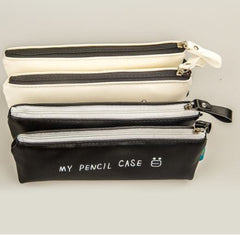 Classical Black And White Pencil Case