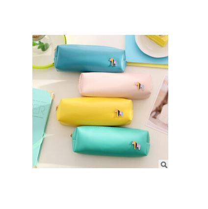 Horse PU Leather Pencil Case