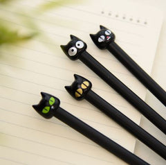 Black Cat Gel Pen For Kids Student