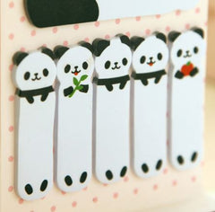 Cat Panda Cute Kawaii Sticky Notes