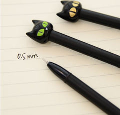 Black Cat Gel Pen For Kids Student