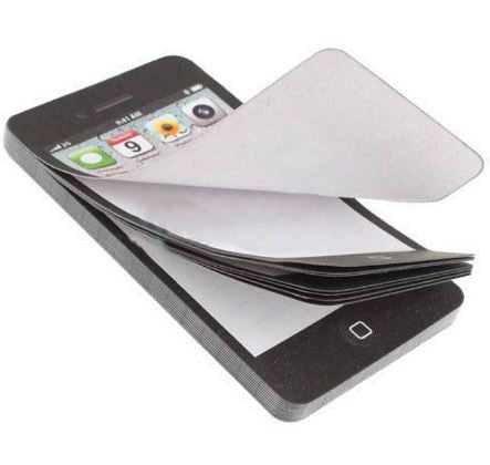 Cell Phone Shaped Memo Pad