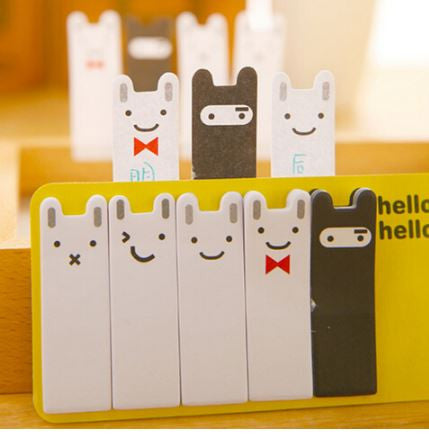 Rabbit Stationery Sticker Bookmarker