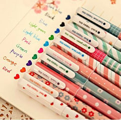 Cute Cartoon Colorful Gel Pen