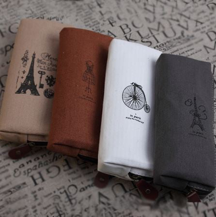 Paris Style Pencil Case