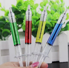 Novelty Needle Tube Writing Ball Point Pen