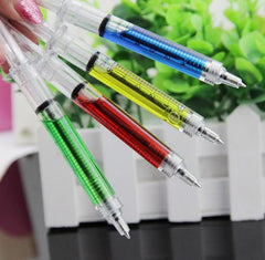 Novelty Needle Tube Writing Ball Point Pen